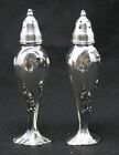 Vintage Stanhome Silver Plate Art Nouveau Salt & Pepper Shakers FREE SHIP