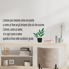 wall stickers adesivi murali frase frasi natura amore per le piante fiori b0153