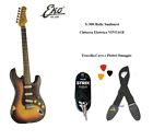 EKO S300 RELIC SUNBURST Chitarra elettrica Vintage STRATOCASTER +Tracolla + Cavo