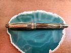 Montblanc 144 EF Grey Striated Celluloid Telescopic Piston