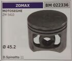 PISTONE COMPLETO DI SEGMENTI E SPIN MOTOSEGA ZOMAX ZM 5410 Ø45.2