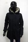 Woolrich Donna Giubbino Taglia L Giubbotto Blu Invernale Jacket Logo Woman