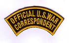 WWII - OFFICIAL US WAR CORRESPONDENT (Reproduction)