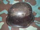 M-34 Schutzpolizei Stahlhelm WW2 German Firefighter Helmet