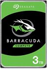 Seagate Barracuda 3TB Hard Disk Interno 3.5’’ HDD PC SATA SMR ST3000DM007