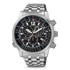 Orologio Citizen Pilot Titanio Eco-Drive Radiocontrollato Cronografo cb5850-80e