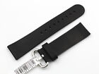 Cinturino Cuoio Nero Fibbia Acciaio Morellato Strap Band Classic Watch 20mm 22mm