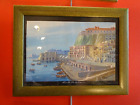 Gouache Napolitaine Fin XIX ème Naples Napoli Santa Lucia