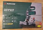 Parkside PKS 1500 C4 Compound Mitre Saw 1500W With Pre-mounted Saw Blade.