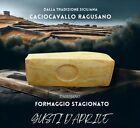 formaggio tipico caciocavallo ragusano siciliano stagionato 12 mesi sottovuoto