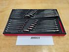 Snap-on Tools NEW 28pc SAE Metric Master Flank Drive Plus Angle Wrench Foam Set