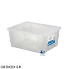 CONTENITORE BAULE BOX STORAGE VISUAL CM 39X29X17 H MULTIUSO CON COPERCHIO