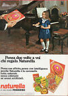 Pubblicità Advertising Naturella FERRERO 1970