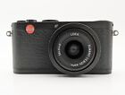 Leica X1 Compact Digital 12.2MP Black Kit + ELMARIT 24mm f/2.8