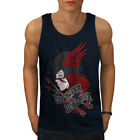 Wellcoda Remeber Fallen Fantasy Battle Mens Tank Top