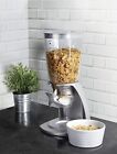 Dispenser per cereali dosatore distributore da colazione nero bianco 3,5 litri