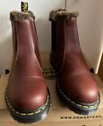 Dr Martens Leonore Fur Lined Chelsea Boots  Size 6