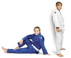 GREEN HILL JUDOGI JUNIOR BEGINNER 350g/m2 KIMONO DIVISA BIANCO BLU GI JU JI