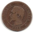 FRANCIA 1853 K  - KM771.5 - Napoleone III  - 10 c. Bordeaux #S#WEU