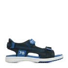 Sandalen Kickers Junge Plane blau