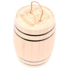 Wooden Ornament Small Wooden Keg Miniature Barrels Wooden Barrels Plants