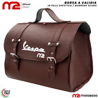 BORSA A VALIGIA  MARRONE SCURO PORTAPACCHI PIAGGIO VESPA PK XL PX SPECIAL L R N