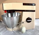 Vintage Kenwood Chef De Luxe A90.  Food Mixer with Stainless Steel Bowl & Whisk