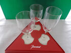 BICCHIERE BACCARAT CRISTALLO TRIS CON SCATOLA VINO ACQUA CHAMPAGNE NUOVISSIMI