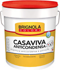 Brignola CASAVIVA ANTICONDENSA Idropittura bianca antimuffa uumidità 4 LT/14 LT