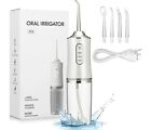 IDROPULSORE DENTALE PROFESSIONALE PORTATILE PULIZIA DENTI ORALE PULITORE+4 JETS