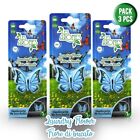 Deodorante profumo auto bocchetta Farfalla Fiore di bucato - Pack 3 pz