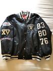 RAIDERS NFL BOMBER JACKET RARE 80’s Original - From LA When They Was Based There