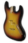 Relic Jazz bass body by true tone relic , P J Sunburst