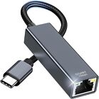 Adattatore USB C a Ethernet, Adattatore LAN Type-C a RJ45 Ethernet 1Gbps (Thunde