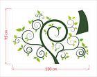 ADESIVO MURALE - ALBERO VERDE - WALL STICKERS ADESIVI DA PARETE