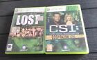 XBox 360 LOST via Domus + CSI: Crime Scene Investigation COSPIRAZIONE LETALE