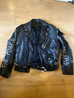 balenciaga leather jacket unisex