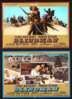 BLINDMAN, SPAGHETTI WESTERN, RINGO STARR BEATLES F. Baldi POSTER FOTOBUSTA 2PZ.