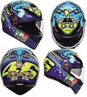 Casco integrale moto Agv K3 SV VALENTINO ROSSI MISANO 2015 SQUALO helmet