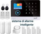 Kit Antifurto TUYA Home Wireless Allarme Casa senza fili GSM APP