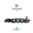 Bracciale Pietra Tibetano Agata verde Tamashii Unisex 1 giro BHS900-12