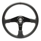 Volante sportivo eco-pelle nero 380mm Simoni Racing Defender 38