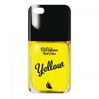 Cover per Apple Iphone 5 5s e 5se custodia per cellulare smalto yellow vaveliero