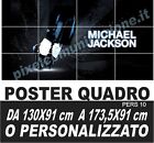 QUADRO MODERNO POSTER ARREDO CASA MICHAEL JACKSON KING OF POP MUSIC DANCE