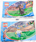 Lego 4457+4458 Sports - Coca-Cola Cameraman+Telecamera NEW polybag 2002 soccer