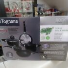 TOGNANA SET BATTERIA PZ. 8 DI PENTOLE E PADELLE GRANCUCI ROCK IN