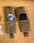 2 X GENUINE USMC / US NAVY TOURNIQUET TK POUCHES CASES COYOTE BROWN NEW !!! #2