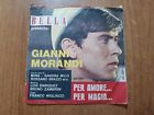 7" 45 giri GIANNI MORANDI - PER AMORE... PER MAGIA... 1967 promo rivista Bella