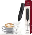 Elektrische Milchaufschäume Handheld mit Standfuß Milchschäumer Kaffeemixstab