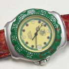 TAG HEUER Formula 1 Professional Green 372.513 Quartz Men s Watch Japan USED